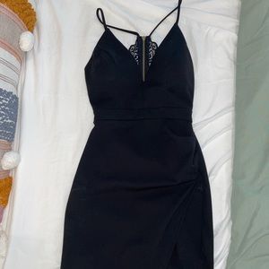 Black party dress